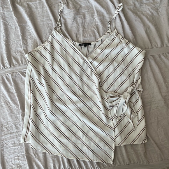 Staccato Tops - Staccato Tie Side Tank Top